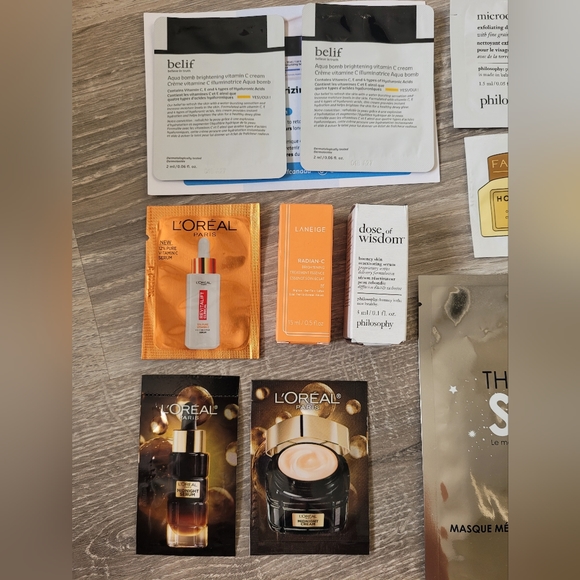 Skincare Bundle (sephora, belif, philosopy, loreal, laneige, farmacy) - Picture 3 of 3